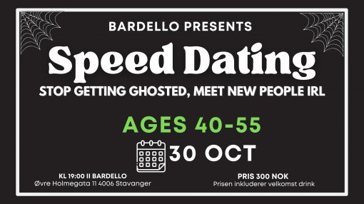 Speed ​​Dating - 30 Oct : Ages 40-55